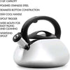 Catalina Whistling kettle seamless bottom with details on white background