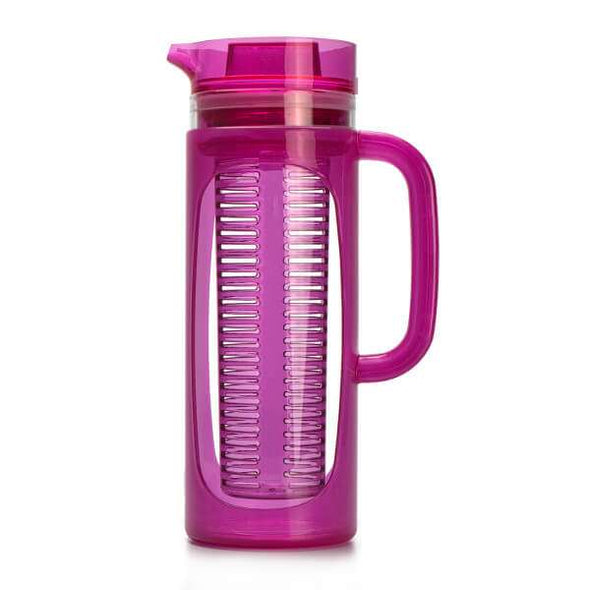 Flavor Pure Infusion Pitcher Pink on white background