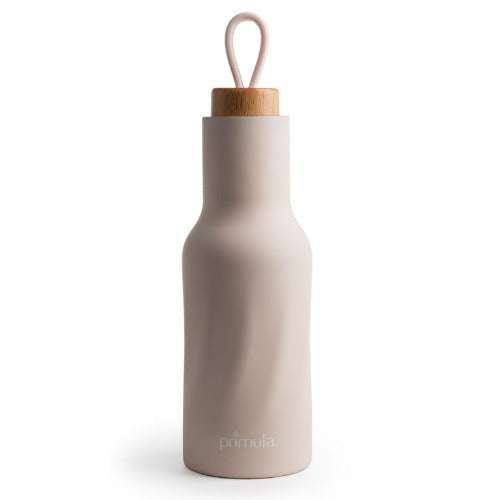 Juniper Bottle, 18 Oz, Double Walled, Wooden Lid - Primula