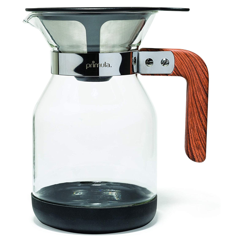 Park Pour Over Set, 36 Oz, Permanent Reusable Stainless Steel Filter - Primula