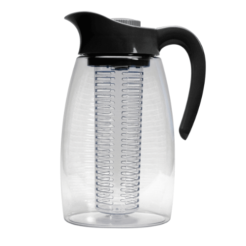 Flavor-It Pitcher, 2.9 Qt, Includes Tea, Infusion, and Chill Core - Primula