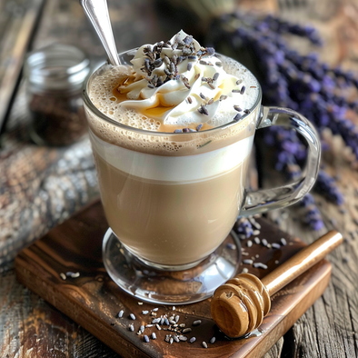 Indulge in the Delights of Honey Lavendar White Mocha Latte: Try Our Recipe Today!