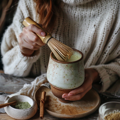 Indulge in the Perfect Blend of Matcha and Cinnamon with Our Cinnamon Matcha Latte Recipe