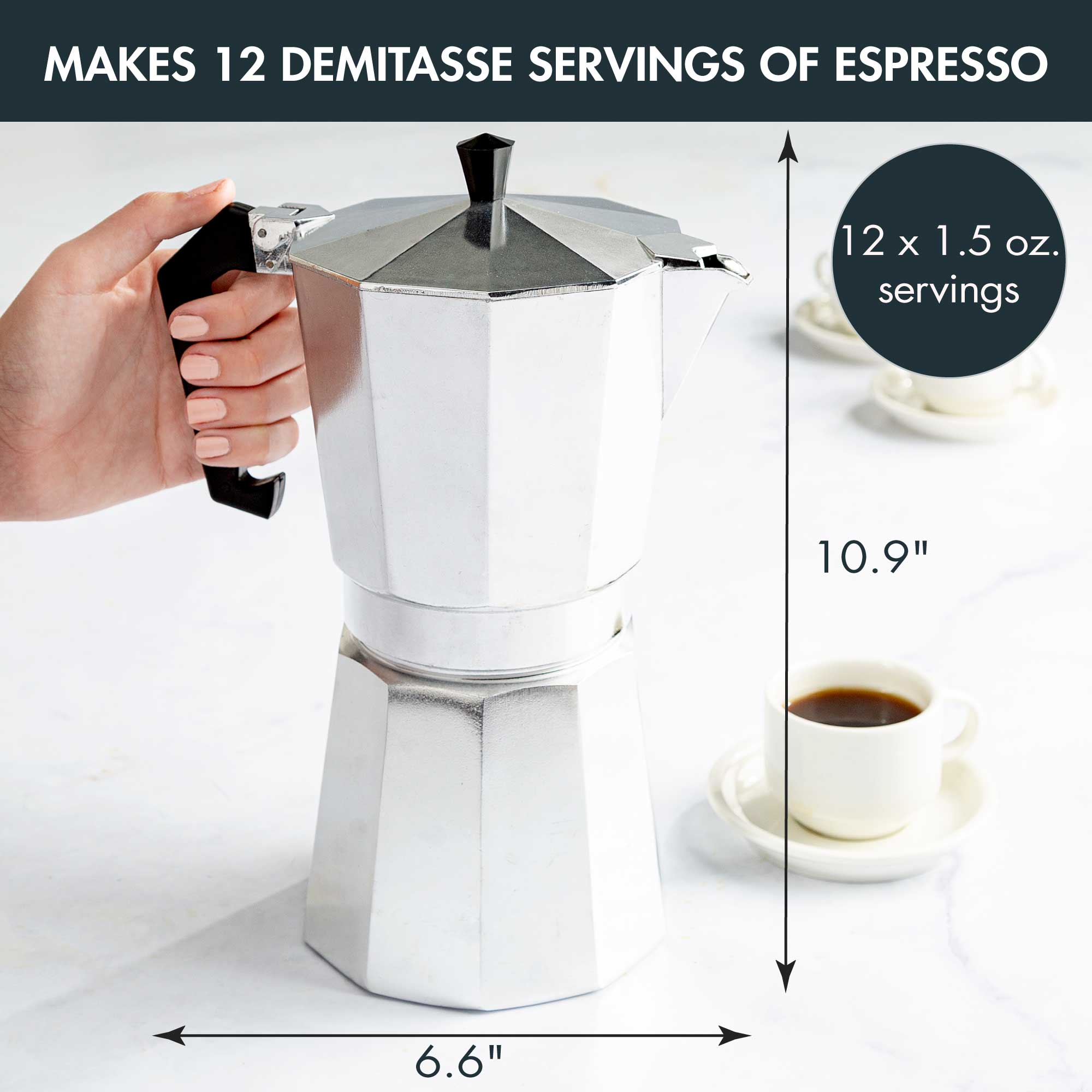 Shop Primula Stovetop Espresso Maker, Italian Style Moka Pot