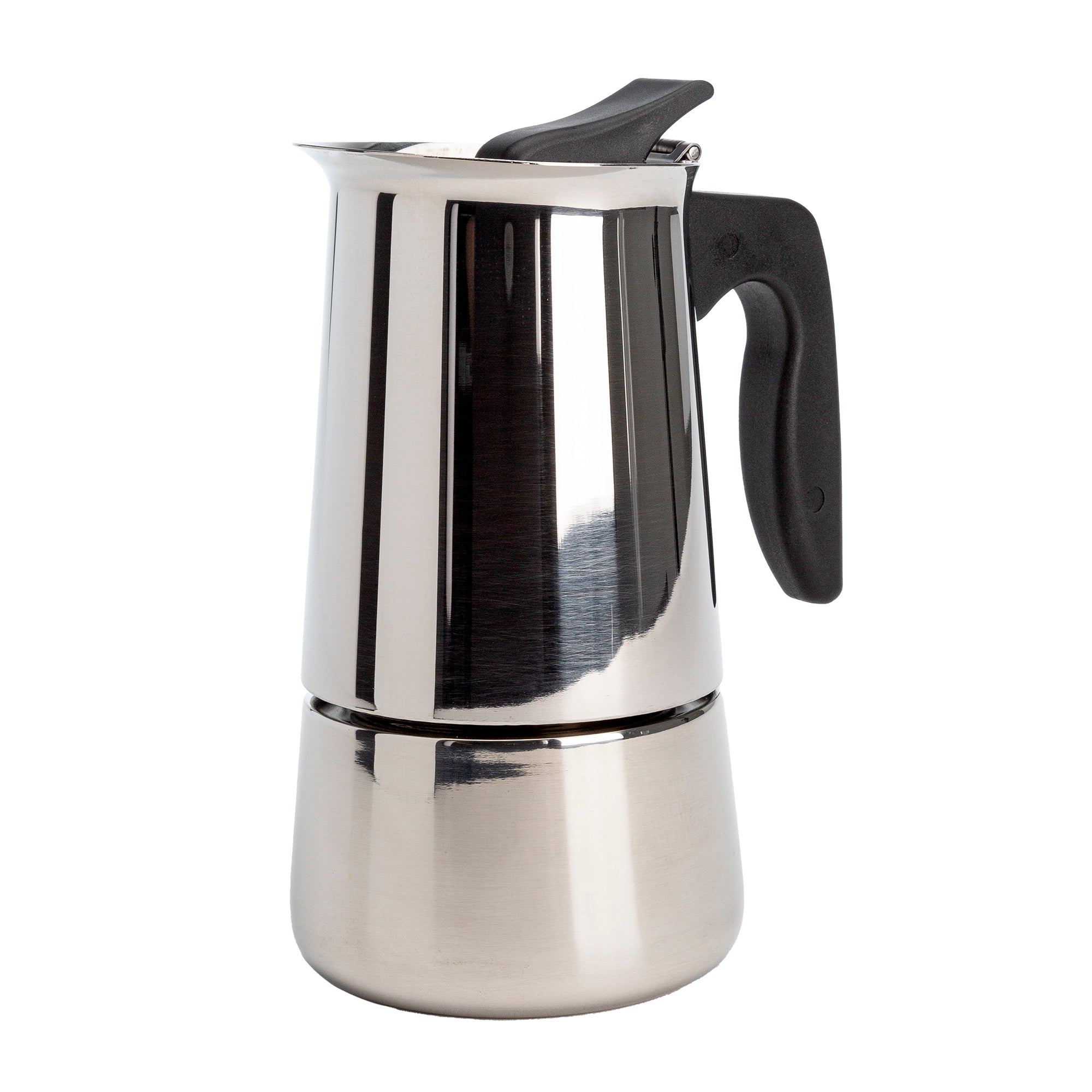 激安通販 Espresso Steel Stainless Primula Maker, Handle Grip Soft ロッド