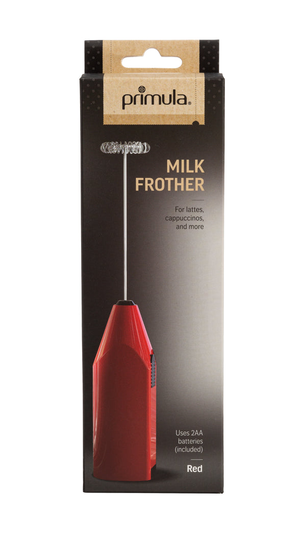 Handheld Milk Frother, Creates Delicate Smooth Foam for Lattes, Cappuccinos & More - Primula