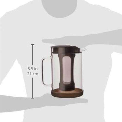 Primula Burke Cold Brew Iced Coffee Maker Durable glass 1.6 Qt NEW in box