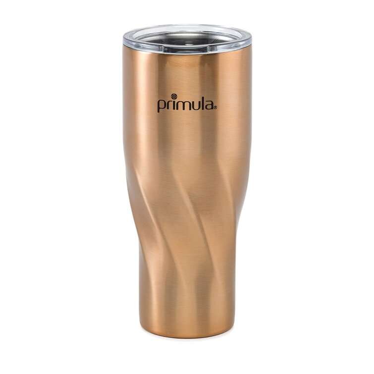 Stainless Steel Big Capacity Carrying Handle Insulated Tumbler With Straw