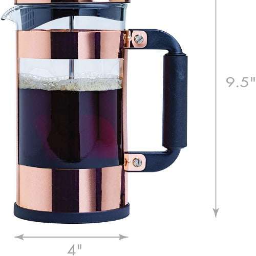 Melrose 8 Cup Coffee Press dimensions