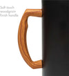 Grant French Press details on handle