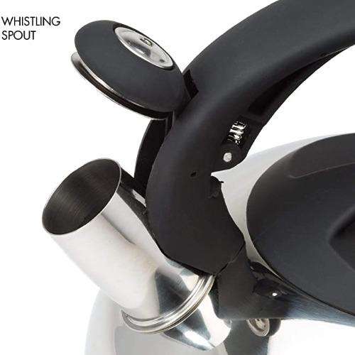 Catalina Whistling kettle seamless bottom close up to spout