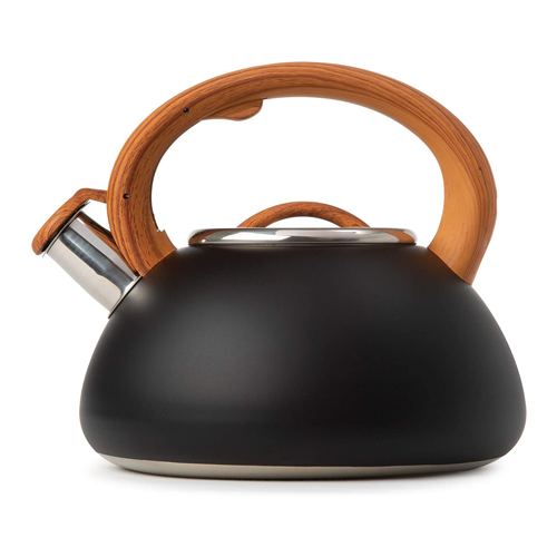 Everyday Solutions Vine Series Whistling Tea Kettle - Brushed