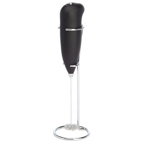 Frother with Stand, Handheld Whisk, Foamer - Primula Silver