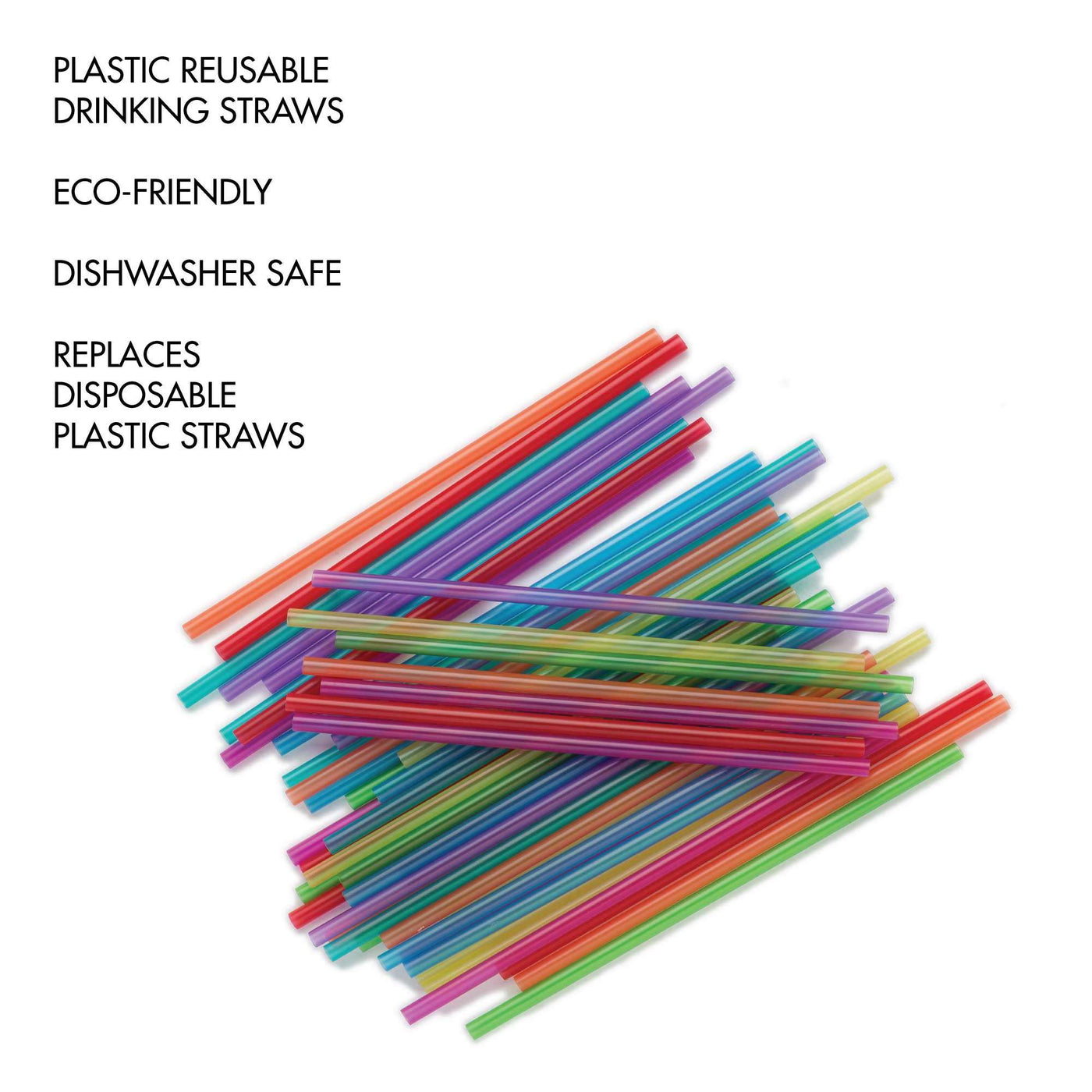 Primaware Straw Shop Primula 12 Pack Of Reusable Straws, Assorted Colors