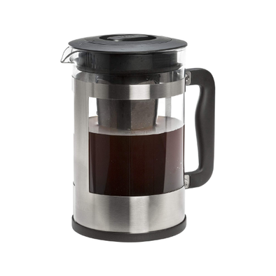 Epoca Primula Burke Cold Brew Coffee Maker, Black, 1.6 Qts