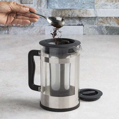 Primula Cold Brew Coffee Maker Glass PCBGY-5450 Smokey Grey NIB 36oz