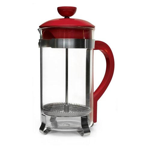 Classic 8 Cup Coffee Press on white background