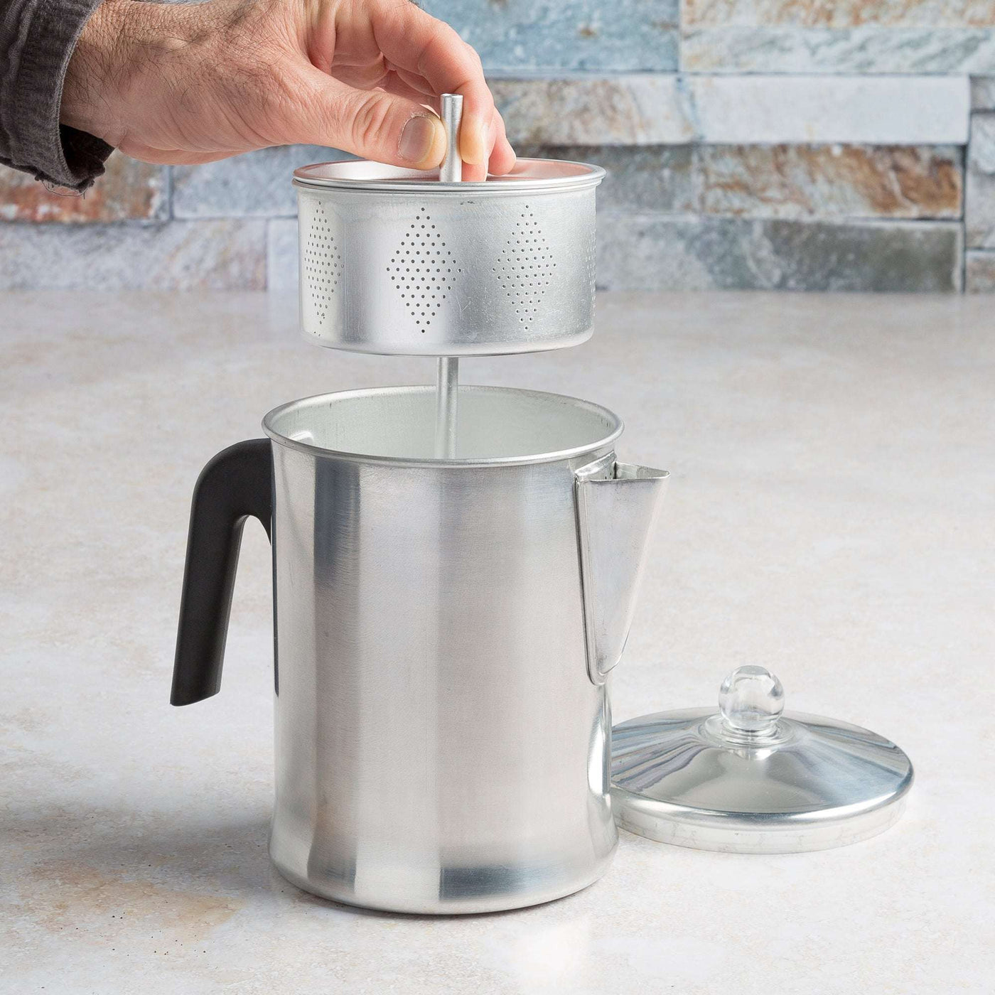 Elite Platinum Stainless Steel 12-Cup Percolator, 1 ct - Dillons