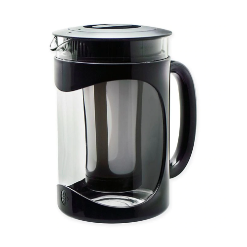 Primula Burke Coffee Maker, Cold Brew, Black, Glass, 1.6 Quarts