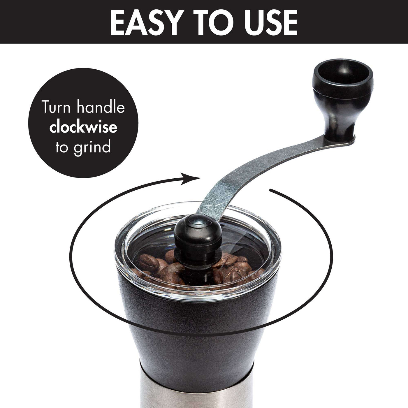 Portable Burr Grinder, Electric Coffee Grinder With Adjustable Grind  Settings