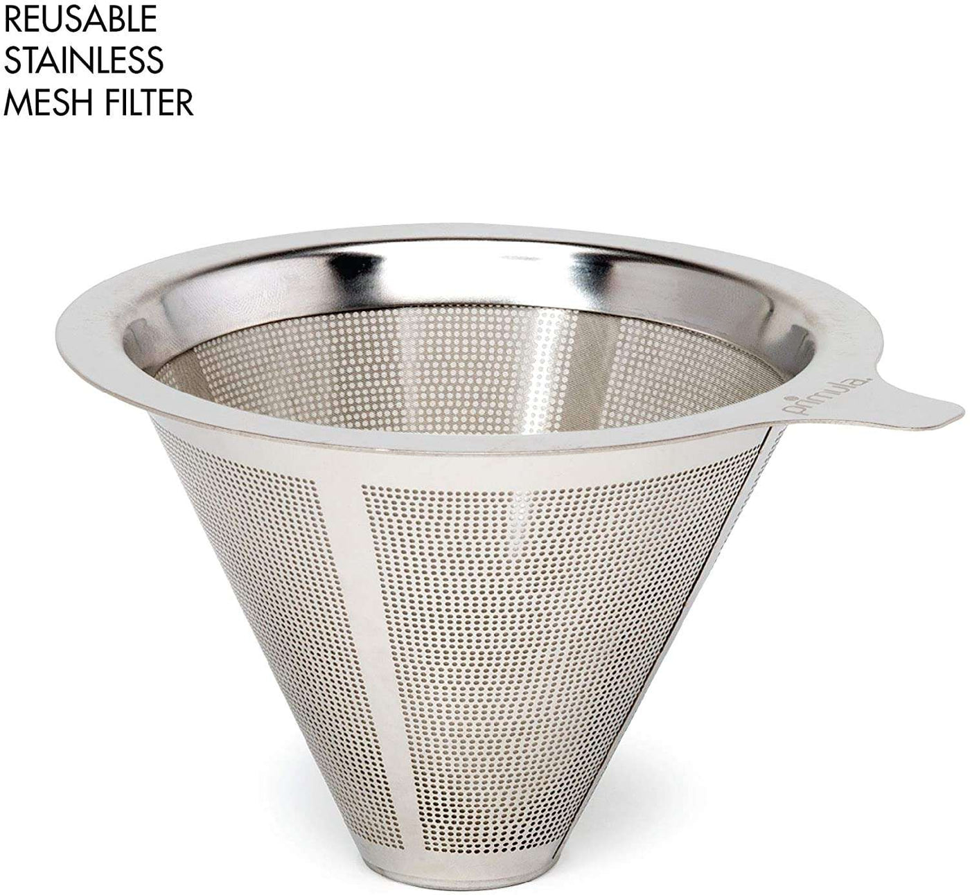 Reusable Stainless Steel Mesh Coffee Filter – Paperless Pour Over Cone Dripper