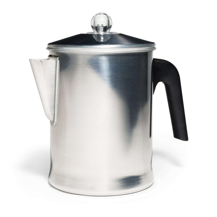 Coffee Percolator,Camping Coffee Pot 9 Cups Stainless Steel Coffee Maker with Clear Glass Knob, Percolator Coffee Pot for Campfire or Stovetop Coffee