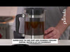 Video featuriing many of the useful features of the Kedzie Cold Brew Maker